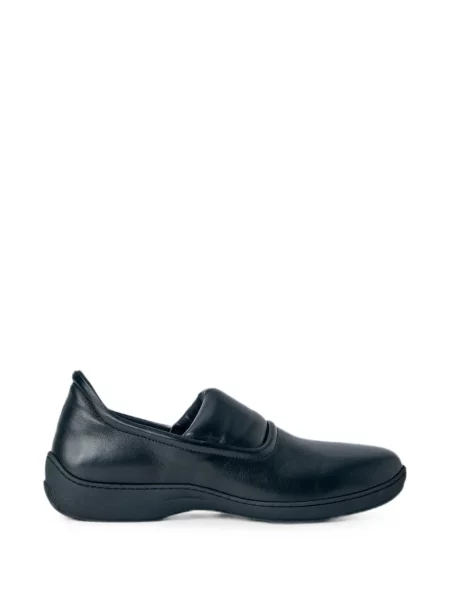 Chiloți Kiko Kostadinov din piele slip-on negru