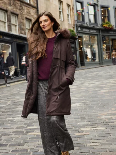 Parka Marisse siva