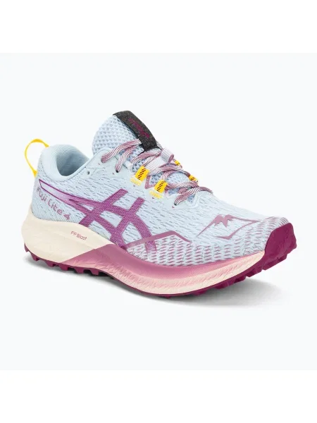 Дамски маратонки ASICS FUJILITE 4 светлосиньо/черна боровинка черно