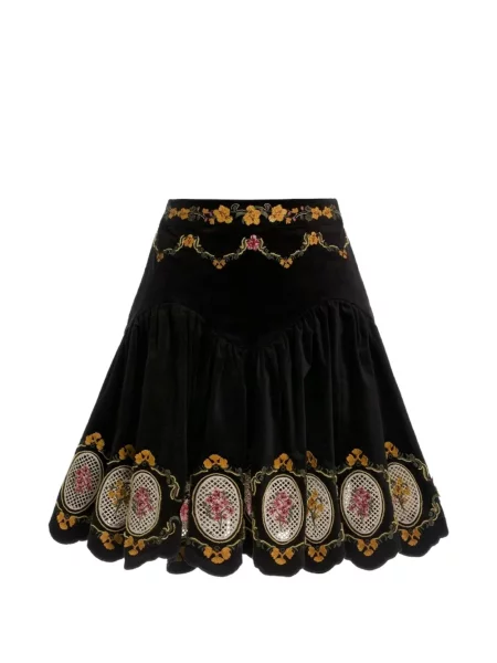 Fusta mini Agua By Agua Bendita negru
