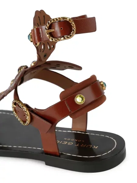 Кожаные босоножки Kurt Geiger London бохо