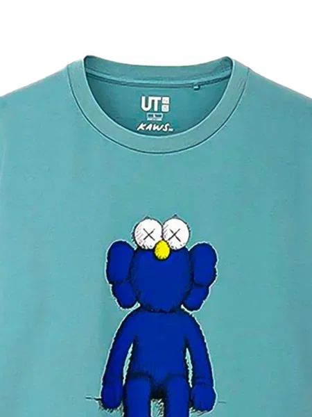 Tricou Kaws cu imagine verde