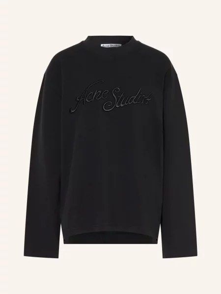 Acne Studios Tričko S Dlouhým Rukávem černá