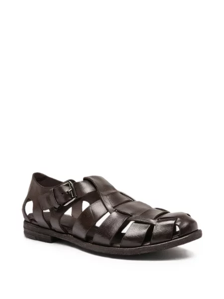Sandale Officine Creative din piele maro
