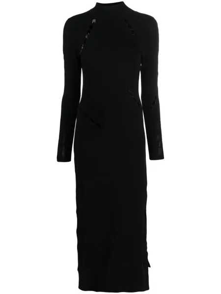 Rochie Y-3 tricotate de costum negru