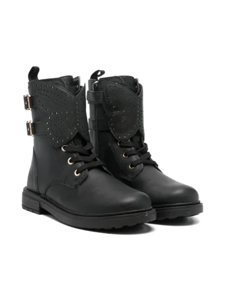 Buty do kostki dziecięce Geox czarne