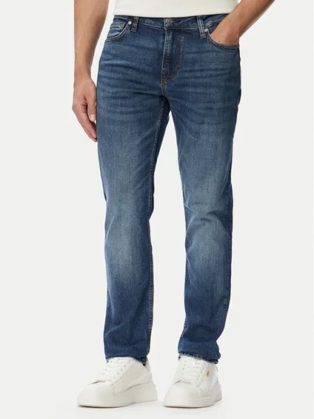 Guess Τζιν Slim Tapered Fit μπλε