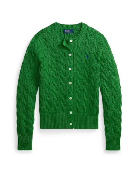 Polo Ralph Lauren Geacă tricotată verde