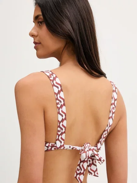 Max Mara Beachwear Biustonosz kąpielowy ARA pomarańczowy