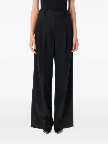 Pantaloni By Malene Birger plisate negru