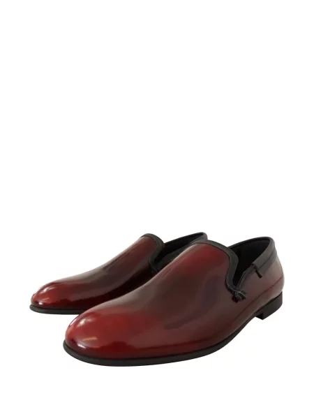 Pantofi loafer Dolce & Gabbana din piele roșu