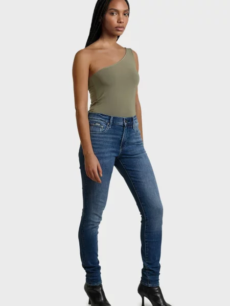 Джинсы скинни G-star Raw синие