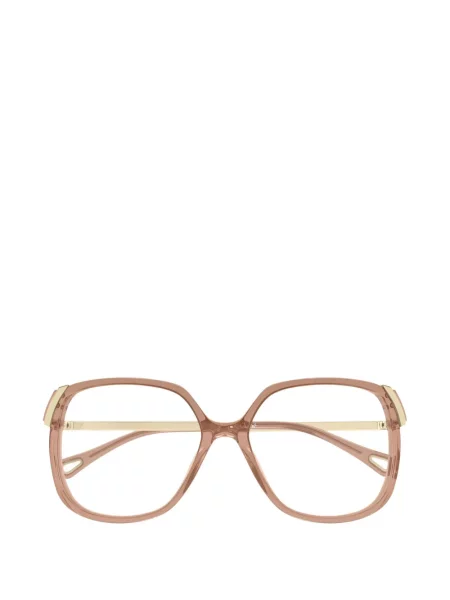 Ochelari de soare pătrați Chloé Eyewear maro