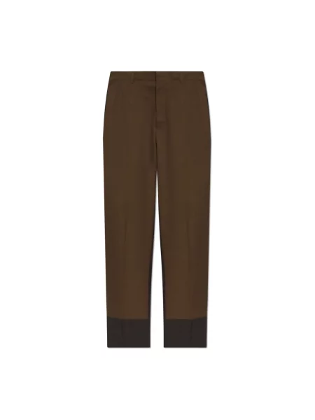 Spodnie Mm6 Maison Margiela brązowe