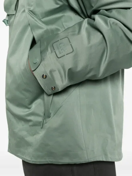 Яке C.p. Company с качулка зелено