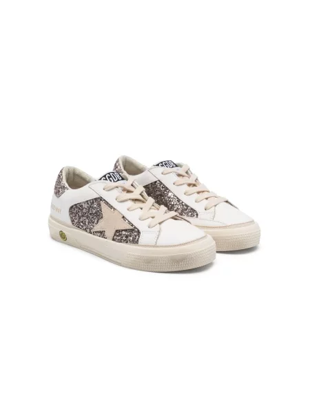 Sneakersy dziecięce Golden Goose May białe