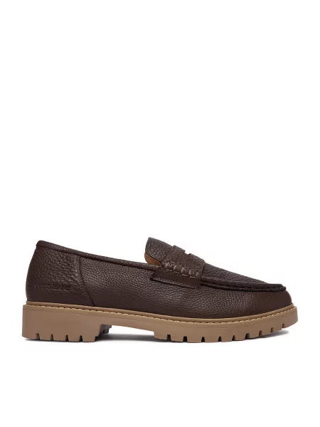 Pantofi loafer Guess Jeans maro