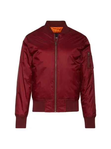 Urban Classics Geacă de primăvară-toamnă burgundy roșu