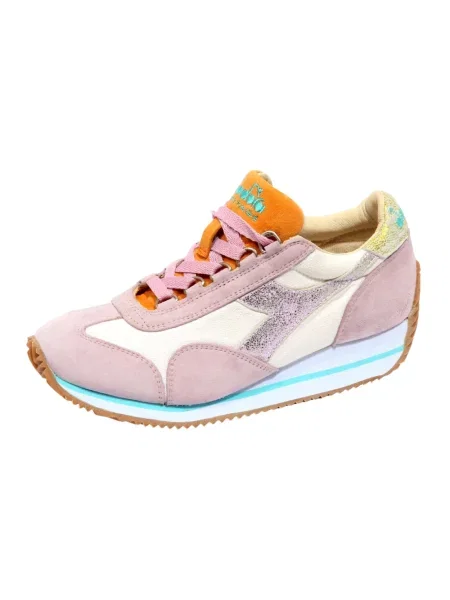 Sneakersy Diadora z kamieniami płócienne