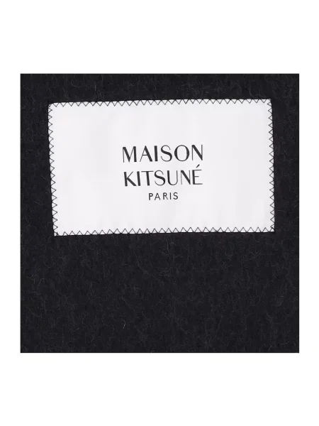 Szal Maison Kitsune z alpaki czarna