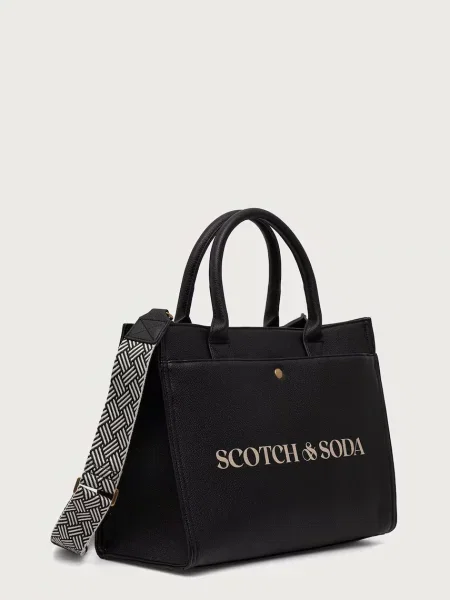 Scotch & Soda сумка-тоут зі штучної шкіри