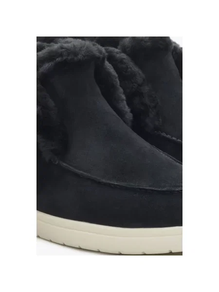 Зимові лофери Estro чорні