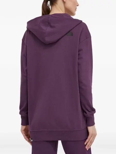 Hanorac cu glugă The North Face violet