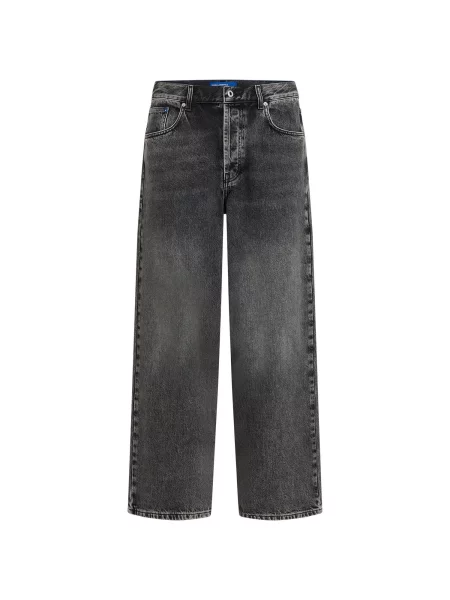 KARL LAGERFELD JEANS Traperice antracit siva