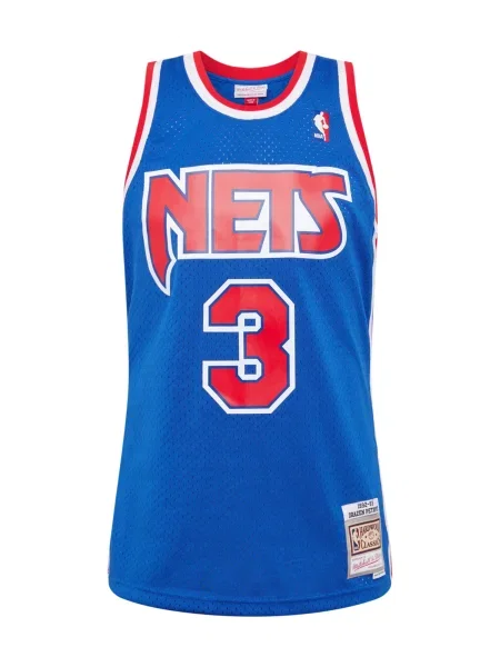 Mitchell & Ness Póló királykék piros