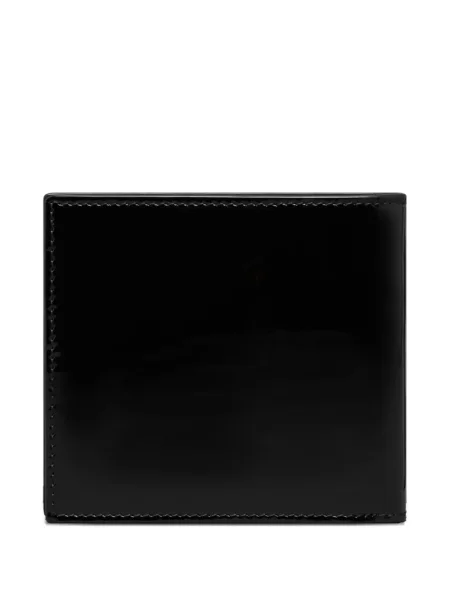 Portofel Thom Browne din piele negru
