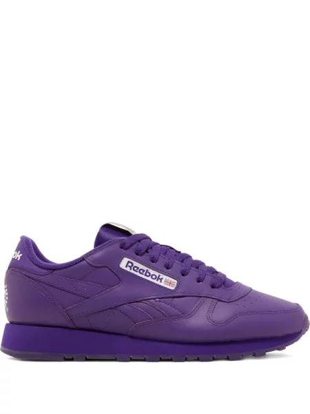 Sneakerși Reebok din piele violet
