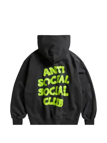 Hoodie Anti Social Social Club με σχέδιο μαύρο