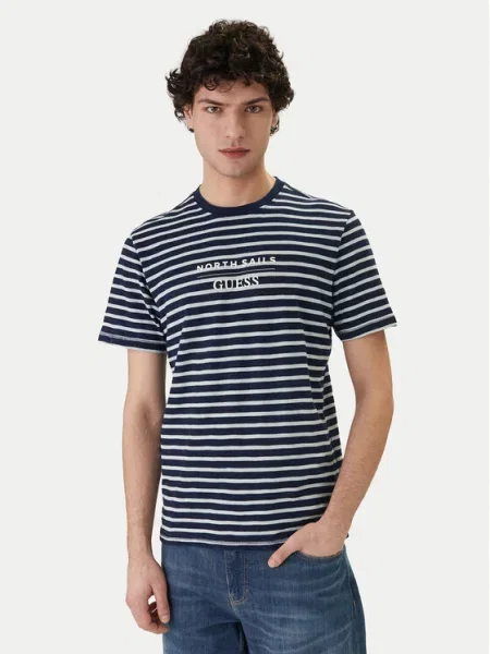 Guess Jeans Tricou albastru