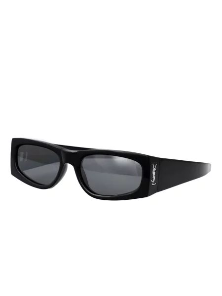Ochelari de soare dreptunghiulari Saint Laurent Eyewear negru