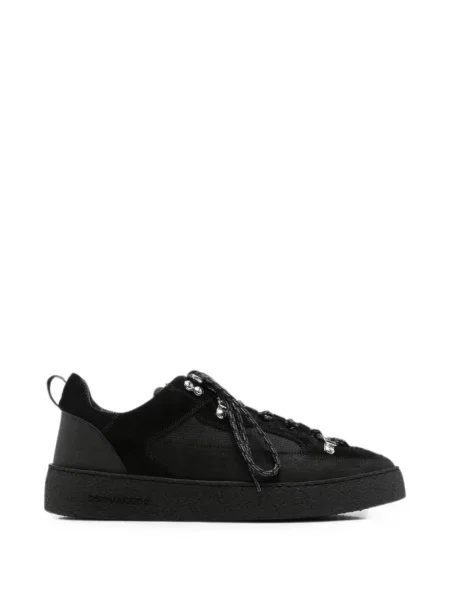 Sneakerși Dsquared2 cu șireturi din dantelă negru