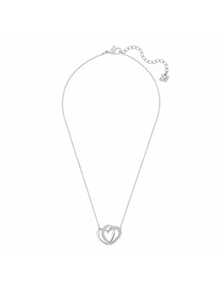 Naszyjnik Swarovski szary