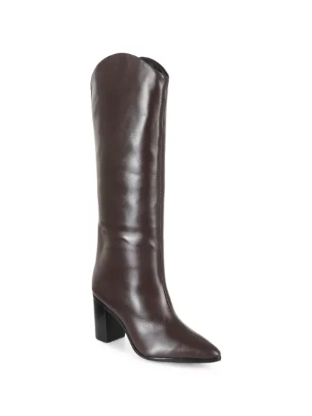Botine Schutz din piele maro