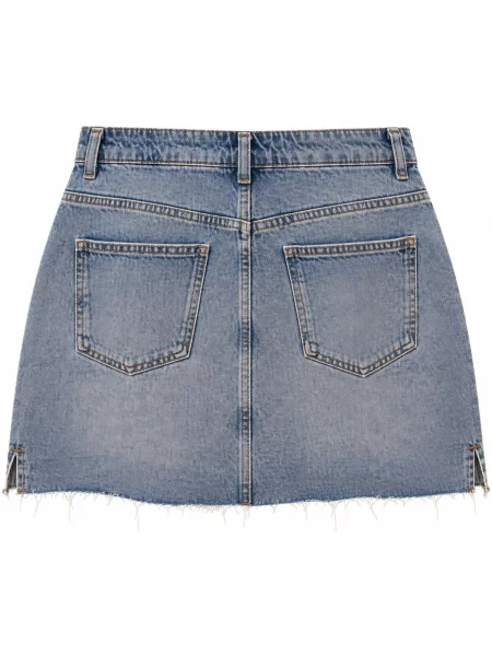 Fustă din denim Hinnominate albastru