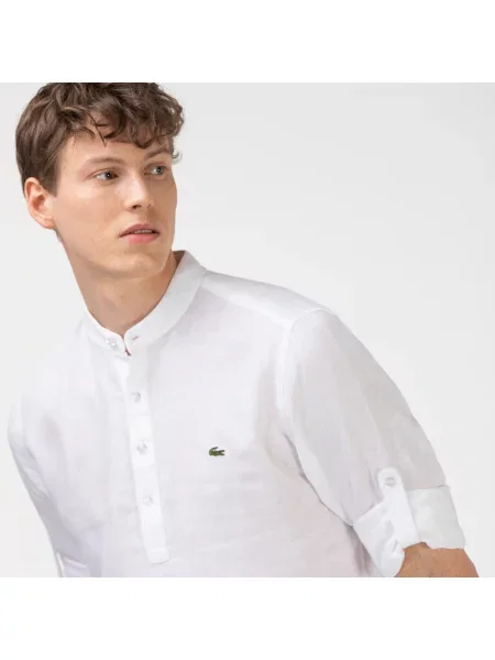 Рубашка Lacoste бежевая