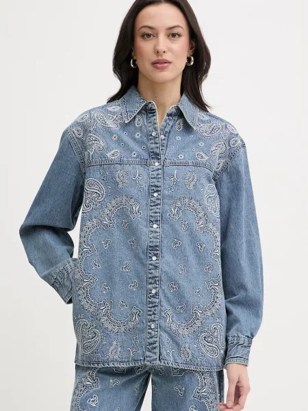 Liu Jo koszula jeansowa niebieska