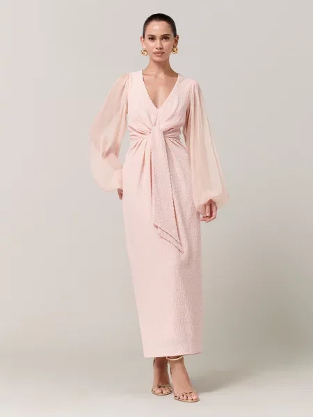 Sável Rochie Indiana deschis roz