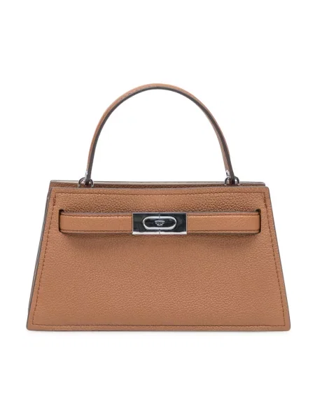 Torebka Tory Burch skórzana brązowa