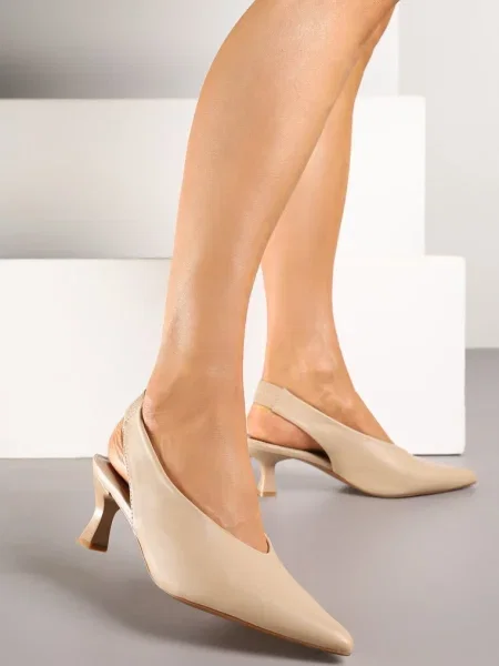 Sandale Liluriela închis bej