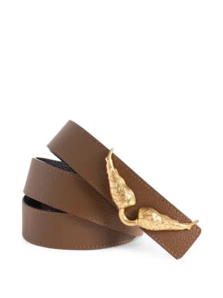 Cu centură reversibil curea Zadig&voltaire maro