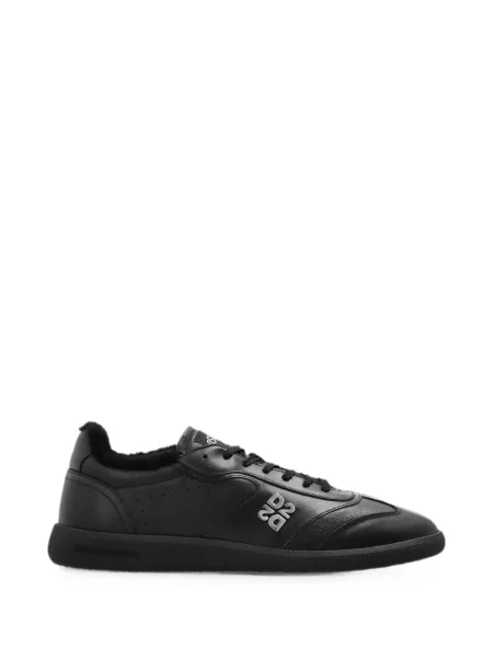 Sneakerși Dsquared2 cu blană negru