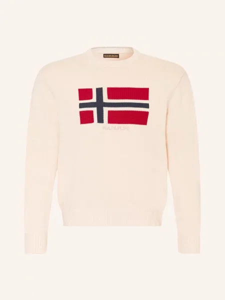 Napapijri Sweter D-Murca beige beżowy