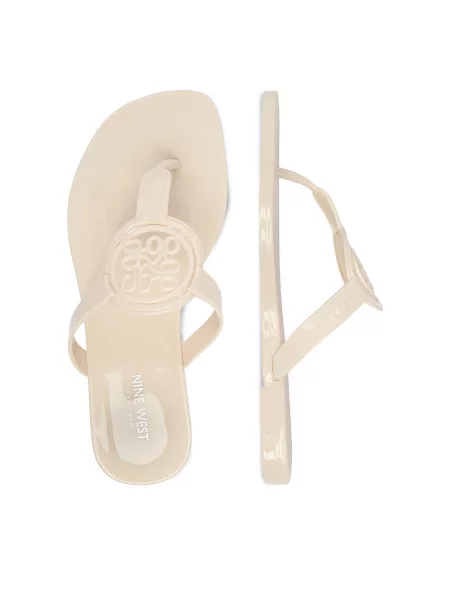 Nine West Джапанки Екрю