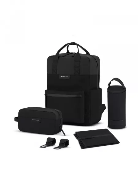 Kapten & Son Batoh Diaper' čierna