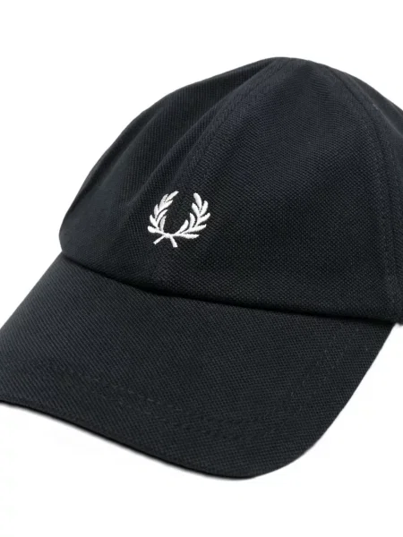 Șapcă Fred Perry cu broderie albastru