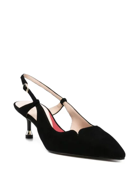 Pantofi cu toc Liu Jo slingback negru